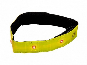 Световозвращающий светодиодный браслет на текстильной застежке - fgospostavki.ru - Киров