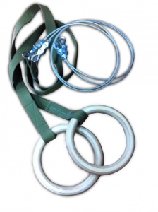 Кольца гимнастические с тросом (2 метра) - fgospostavki.ru - Киров