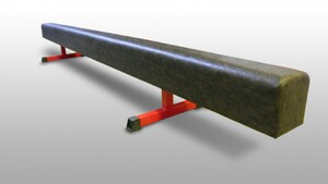 Бревно гимнастическое напольное, мягкое на металлических опорах (3м) - fgospostavki.ru - Киров