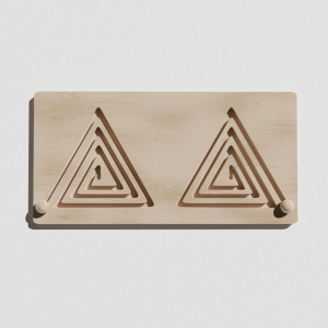 Такт-панель «Треугольный лабиринт №14» - fgospostavki.ru - Киров