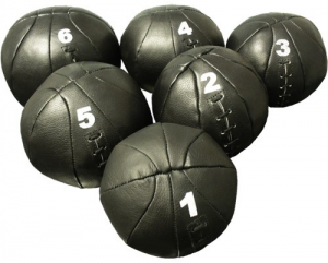 Медицинбол (5 кг) (натуральная кожа) - fgospostavki.ru - Киров