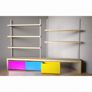 Стеллаж «Яркие дни» - fgospostavki.ru - Киров