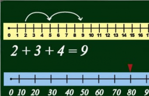 Комплект на магнитах "Числовой луч Трансформер" - fgospostavki.ru - Киров