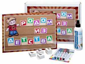 Фронтальное наглядное пособие касса букв и сочетаний "Родом из детства" - fgospostavki.ru - Киров