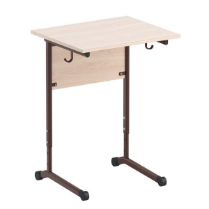 Стол ученический одноместный. Регулируемый по высоте - fgospostavki.ru - Киров