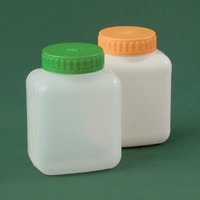 Банка прямоугольная 500 мл белая с крышкой и прокладкой - fgospostavki.ru - Киров