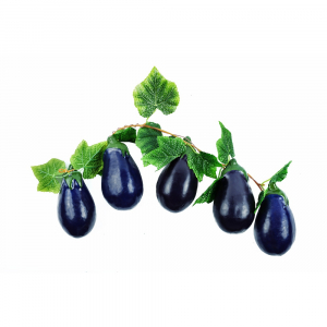 Ветка муляжей "Баклажаны" - fgospostavki.ru - Киров