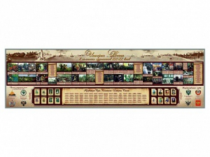 Настенное полотно "История России" (10000 х 3000 мм) - fgospostavki.ru - Киров