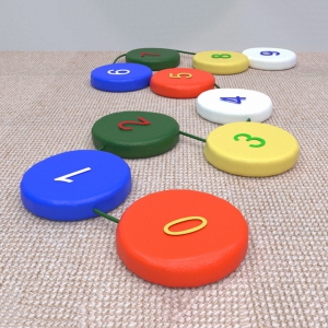 Игровой набор Цифры-шагайка - fgospostavki.ru - Киров