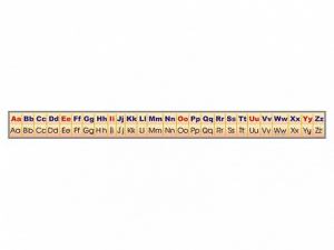 Стенд-лента "Алфавит" (английский язык) - fgospostavki.ru - Киров