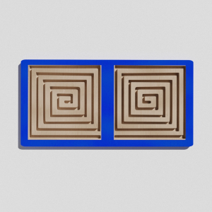 Такт-панель «Синий лабиринт № 4» - fgospostavki.ru - Киров