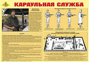 Плакат "Караульная служба" - fgospostavki.ru - Киров