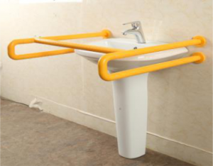 Поручень для раковины "Антибак" 650х650 миллиметров - fgospostavki.ru - Киров