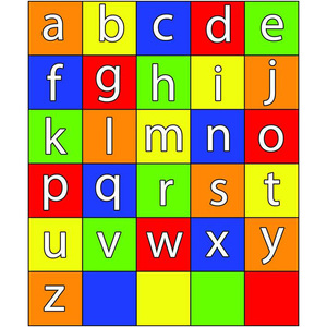 Тематическое поле-маршрутизатор «Английский алфавит» для мини-робота Bee-Bot/Blue-Bot - fgospostavki.ru - Киров