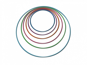 Обруч гимнастический стальной окрашенный (900 миллиметров, 850 грамм) - fgospostavki.ru - Киров