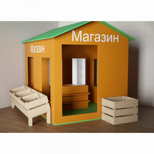 Игровой домик «Рынок» - fgospostavki.ru - Киров
