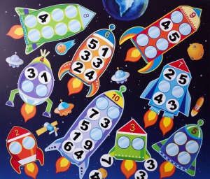 Магнитная доска "Ракеты" - fgospostavki.ru - Киров