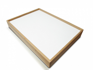 Планшет для рисования песком из дерева (белая подсветка) - fgospostavki.ru - Киров