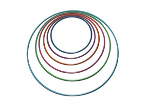 Обруч гимнастический стальной утяжеленный (1000 мм)  - fgospostavki.ru - Киров