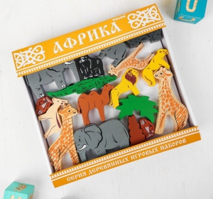 Конструктор "Африка", 35 элементов - fgospostavki.ru - Киров