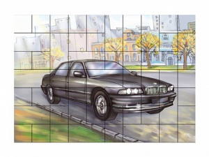 Магнитный пазл "Автомобиль" - fgospostavki.ru - Киров