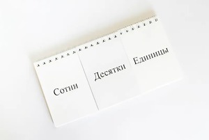 Перекидное табло для устного счета (ламинированное) - fgospostavki.ru - Киров