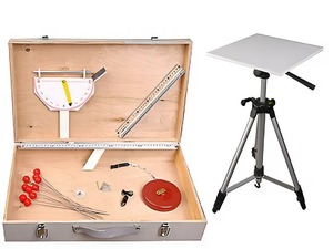 Комплект приборов и инструментов топографических (демонстрационные) - fgospostavki.ru - Киров