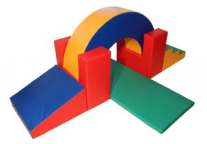 Модуль-трансформер № 3.1 (с полукольцом и ступенькой), 6 элементов - fgospostavki.ru - Киров