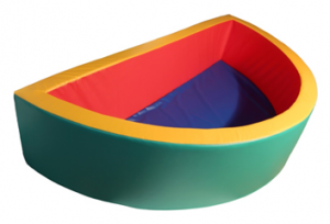 Бассейн с шариками полукруглый (без рисунка) - fgospostavki.ru - Киров