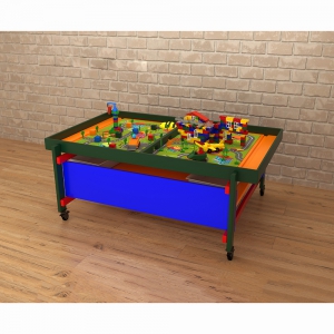 STEAM Многофункциональный стол Весёлые пчёлки оранжевый - fgospostavki.ru - Киров