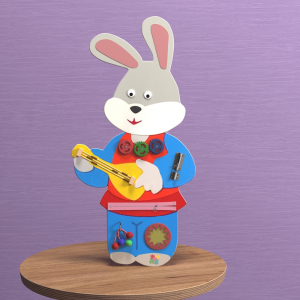 Бизиборд «Зайчик-побегайчик» - fgospostavki.ru - Киров