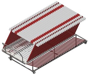 Тележка для барьеров на колесиках - fgospostavki.ru - Киров