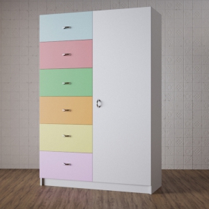Шкаф «Яркие краски» - fgospostavki.ru - Киров