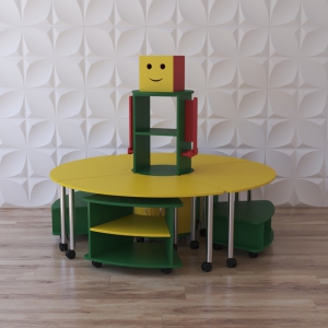 Модульный стеллаж "Весёлый робот" - fgospostavki.ru - Киров