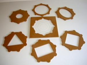 Набор "Шаблоны для рисования" (7 шаблонов) - fgospostavki.ru - Киров