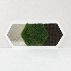 Декоративная тактильная панель 3в1 - «Сталь, Трава, Колючки» - fgospostavki.ru - Киров