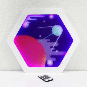 Декоративная тактильная панель с подсветкой - «Спутник» - fgospostavki.ru - Киров