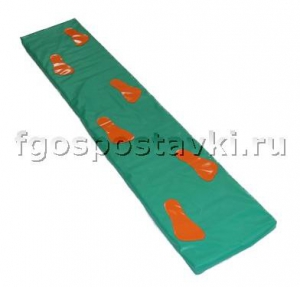 Дорожка массажная в чехле с нашитыми следами (6 следов) - fgospostavki.ru - Киров