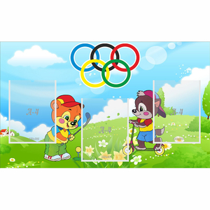 Стенд "Спортивный уголок" с 3 карманами - fgospostavki.ru - Киров