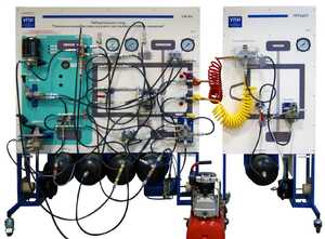 Лабораторный стенд «Пневматическая система грузового автомобиля КАМАЗ с прицепом» - fgospostavki.ru - Киров