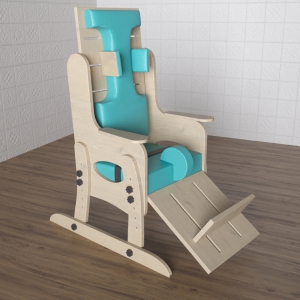 Стул для ребенка с ОВЗ с регулируемой подножкой «Адаптация» №2 - fgospostavki.ru - Киров