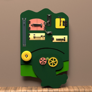 Бизиборд «Зелёная лапа» - fgospostavki.ru - Киров