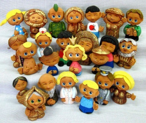 Набор глиняных человечков для сказкотерапии и песочной терапии - fgospostavki.ru - Киров