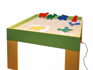 Электрифицированный световой стол "Песочница" с комплектом шаблонов для рисования - fgospostavki.ru - Киров