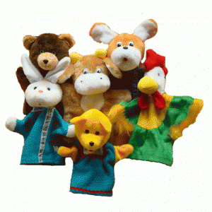 Набор перчаточных кукол "Зайкина избушка" - fgospostavki.ru - Киров