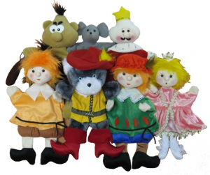 Набор перчаточных кукол "Кот в сапогах" - fgospostavki.ru - Киров