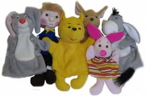 Набор перчаточных кукол "Винни Пух и все" - fgospostavki.ru - Киров