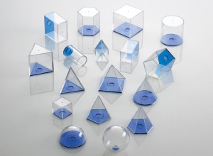 Набор геометрический 5 см (прозрачный) - fgospostavki.ru - Киров