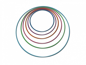 Обруч гимнастический стальной окрашенный утяжеленный (900 миллиметров, 1050 грамм) - fgospostavki.ru - Киров