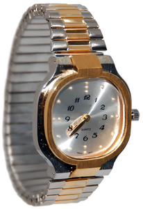 Часы со шрифтом Брайля мужские золото-серебро - fgospostavki.ru - Киров